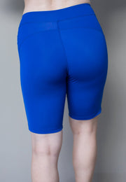 Exma Biker Shorts - Blue -30% OFF