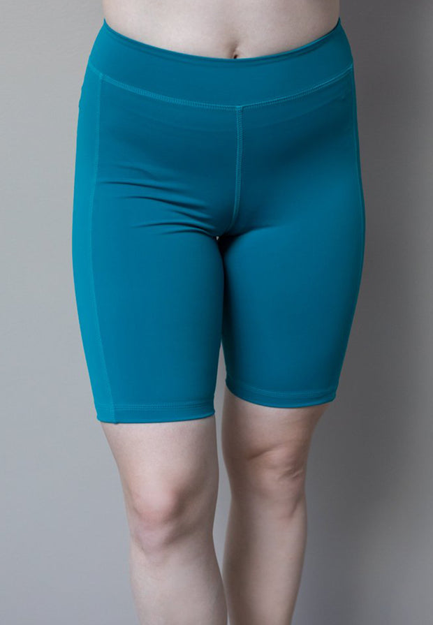 Exma Biker Shorts - Turquoise -50% OFF