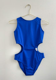 Luna Sporty Swimsuit - Blue SAMPLE