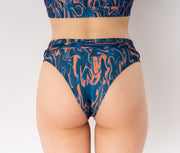 Skye Bikini Bottom with Belt - Print -60% OFF