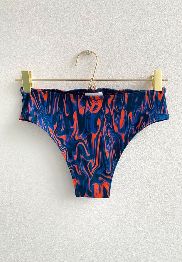 Skye Bikini Bottom - Liquid Print SAMPLE